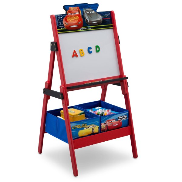 Disney Pixar Cars Activity Easel with Storage by Delta Children