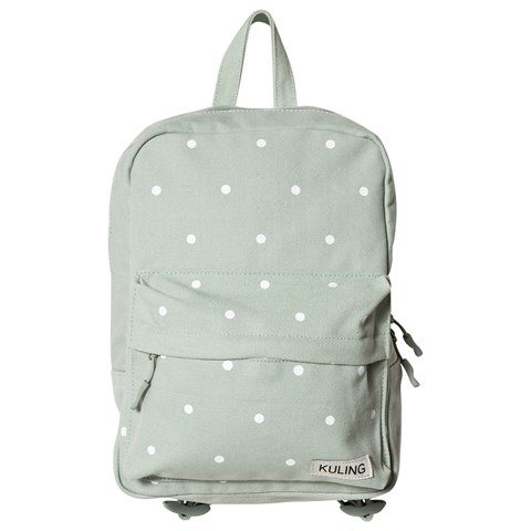 Small Mint Dot Backpack | AlexandAlexa