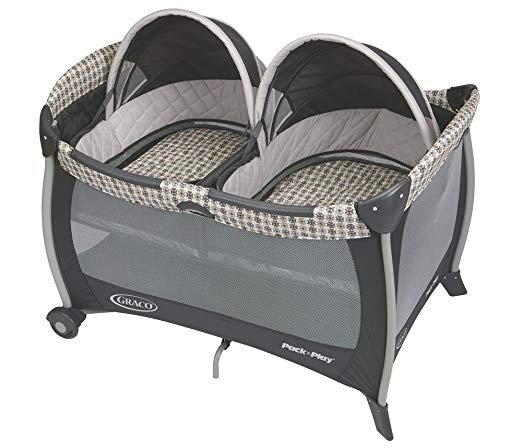 Pack 'n Play Playard with Twins Bassinet, Vance, One Size