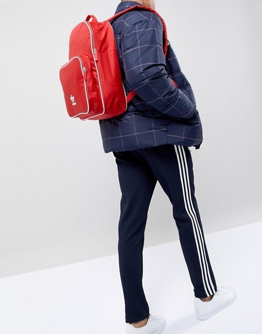 adidas Originals adicolor Backpack In Red