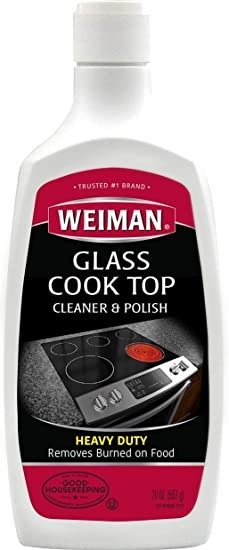Non-Abrasive, No Scratch Induction Glass Ceramic Stove Cooktop Heavy Duty Cleaner and Polish, 20 Ounce