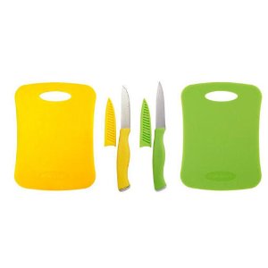 Cuisinart 6-Piece Cutting Board and Knife Set