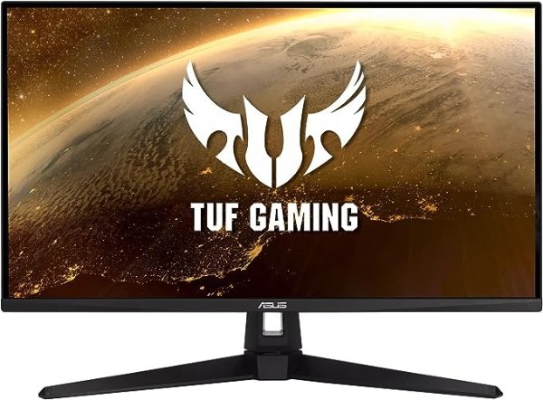 TUF Gaming VG289Q1A 28” Monitor, 4K UHD (3840 x 2160), IPS, Adaptive-Sync/ FreeSync, Eye Care, DisplayPort HDMI, DCI-P3 HDR 10, Shadow Boost, Black