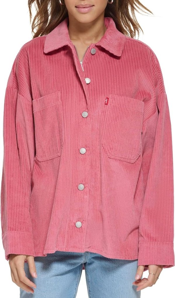 Women's Cotton Corduroy Shirt Jacket