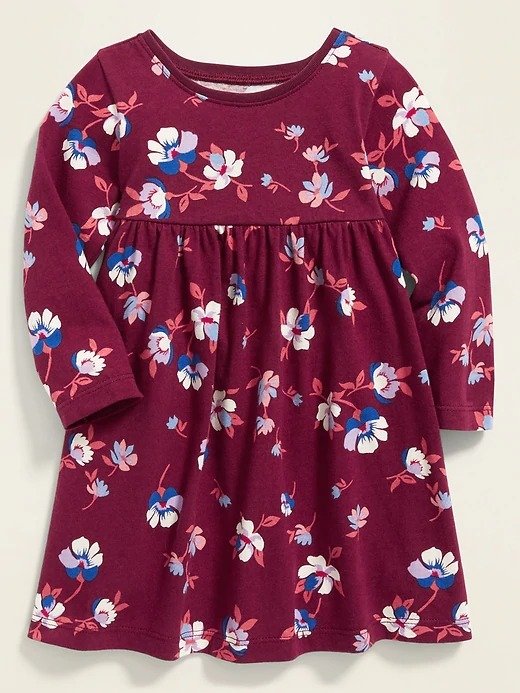 Fit & Flare Jersey Dress for Baby