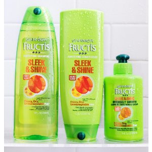 4 Garnier Fructis hair care