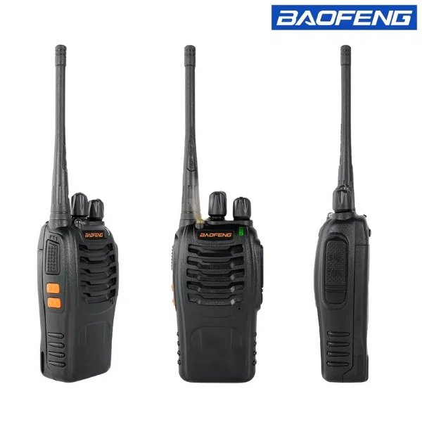 1pc Baofeng Bf 888h Ham Two Way Radio Walkie Talkie With Rechargeable Battery Headphone Usb Charge Long Range 16 Channels | 90 Days Buyer Protection | Temu