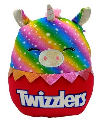 Hershey Twizzlers Unicorn Stuffed Animals, 9"