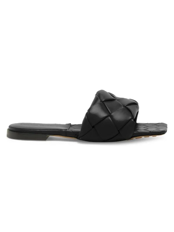 Lido Flat Leather Sandals