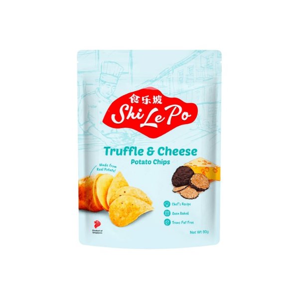 SHI LE PO Truffle & Cheese Potato Chips 80g