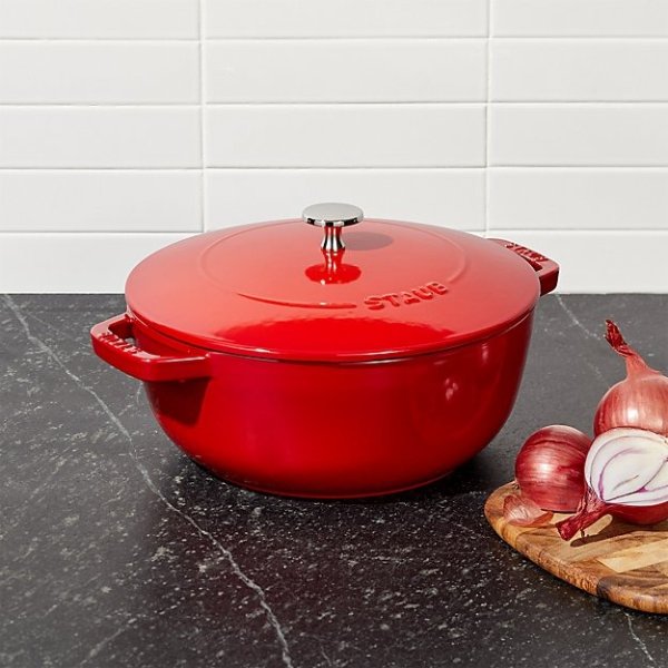 Cast Iron 3.75-qt Essential French Oven, Cherry