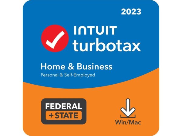 TurboTax Home & Business with State 2023 PC/MAC 下载版