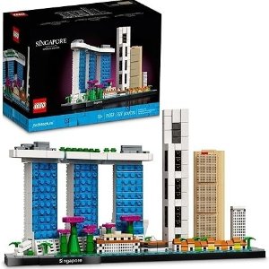 史低价：LEGO 建筑系拼搭积木热卖
