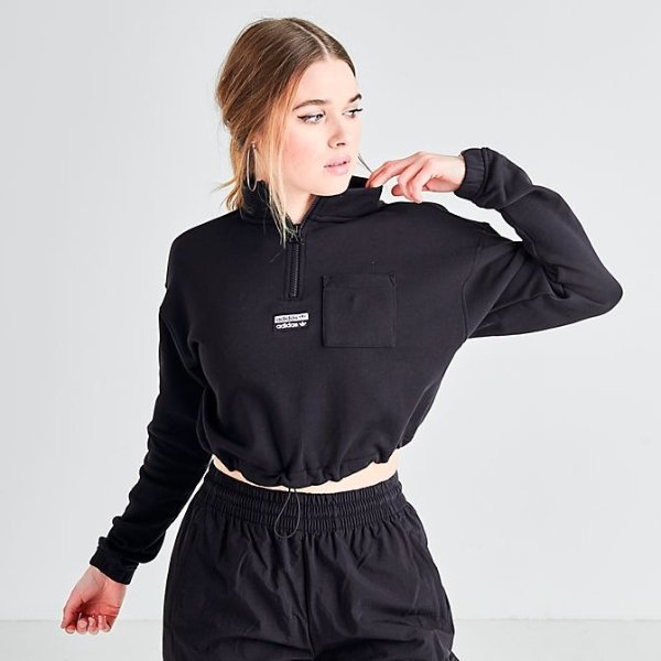 Women's adidas Originals Half-Zip Sweater