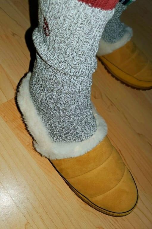 Wheat Joslin Moctoe Warm Slip-On Leather Slipper - Women