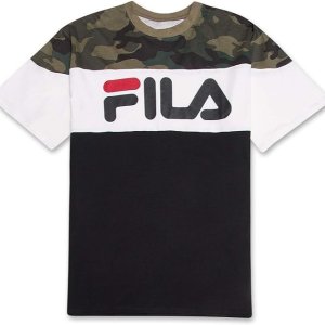 Fila Mens Big and Tall Classic Tees - Mens Short Sleeve Graphic Shirt