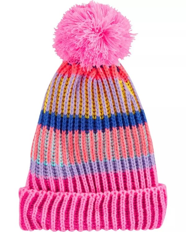 女小童编织帽