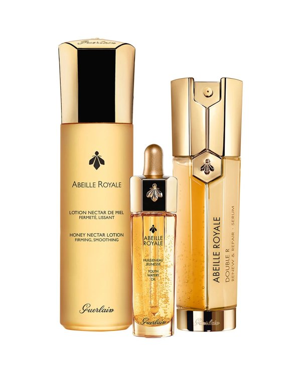 Abeille Royale Radiant Ritual Value Set: Oil, Serum & Toner ($333 Value)