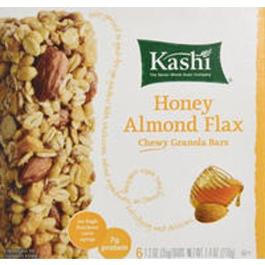 Kashi Chewy Granola Bar-Honey Almond Flax, 7.4 Ounce Net Wt (Pack of 4)