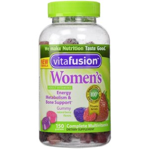 sion Women's Gummy Vitamins, Natural Berry Flavors, 150 Count