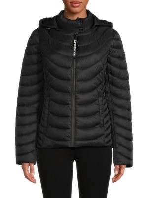 Quilted & Hooded Puffer Jacket