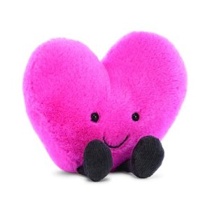 Jellycat现可预订 仅网上售卖紫红色爱心