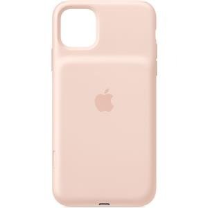 Smart Battery Case with Qi Wireless Charging for iPhone 11 Pro Max, Pink Sand