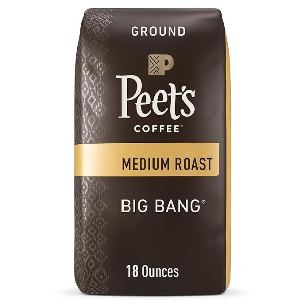 Big Bang, Medium Roast Ground Coffee, 18 Oz