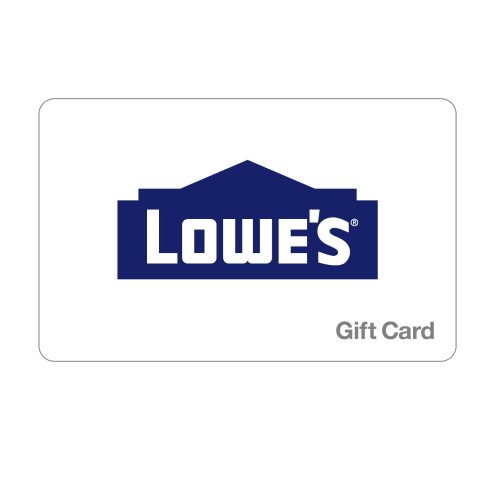 Lowe's $100 电子礼卡 邮件送达
