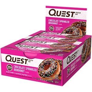 QUEST - CHOCOLATE DONUT (12 Bar) by Quest Nutrition at the Vitamin Shoppe
