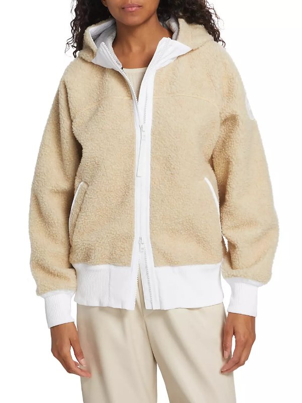 Simcoe Fleece High-Neck Hooded Jacket