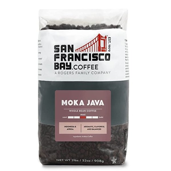 San Francisco Bay 轻中度烘焙Moka Java咖啡豆 2磅