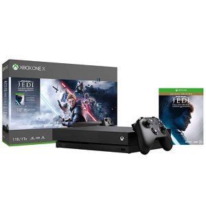 Microsoft Xbox One X 游戏套装大促, 全部$299收