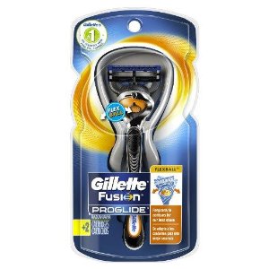 Gillette Fusion Proshield Men's Razor with Flexball Handle and Razor Blade Refill