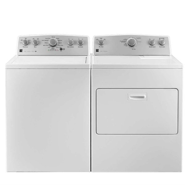Kenmore 4.2 cu. ft. Top Load Washer & 7.0 cu. ft. GAS Dryer