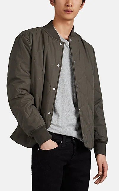 Focus Quilted Cotton Bomber Jacket Focus Quilted Cotton Bomber Jacket