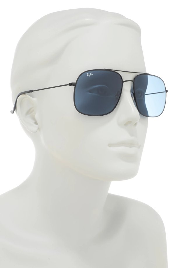 59mm Aviator Sunglasses