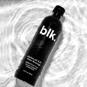 blk 黑色天然矿泉水 500ml 12瓶 富含电解质