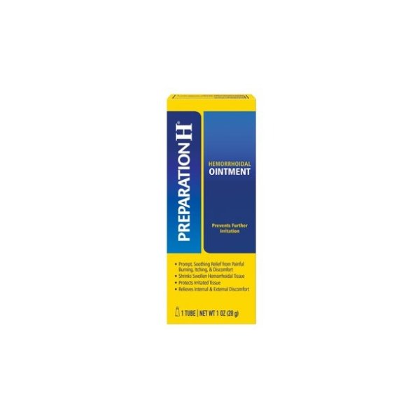 Preparation H Ointment for Hemorrhoid Relief, Burning and Itching, 1 Oz.