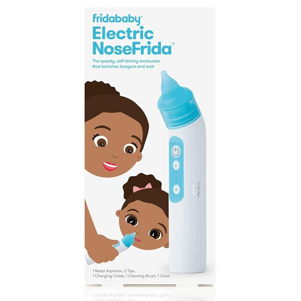 Electric NoseFrida | USB Rechargeable Nasal Aspirator with Different Levels of Suction by Frida Baby