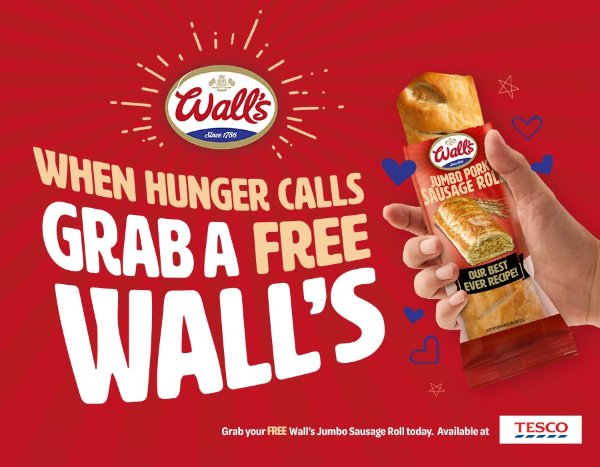 免费WALLS香肠卷