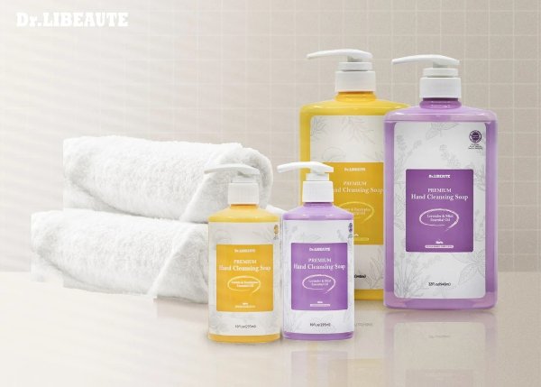 Premium Hand Cleansing Liquid Soap, Eucalyptus & Lemon Natural Essential Oils, 32 Fl oz, 2 Packs