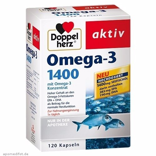 深海鱼油 Omega-3 1400mg胶囊 120粒