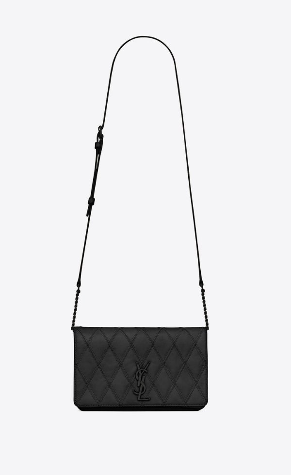 ANGIE chain bag in quilted lambskin