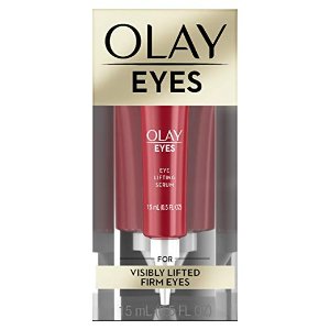 Eye Serum by Olay, Eye Lifting Serum by Olay for Under Eye Bags and dark circles with Amino-Peptide and Vitamin Complex, 0.5 Fl Oz Packaging may Vary @ Amazon