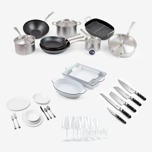 The Curated Kitchen Set | Cookware and Tabletop Items | Made In