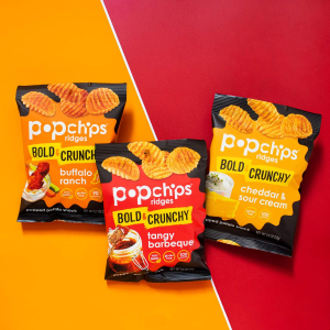 Popchips Ridges Potato Chips Variety Pack (Pack of 24)