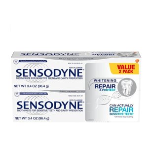 Sensodyne 美白修复牙龈护理牙膏 2支