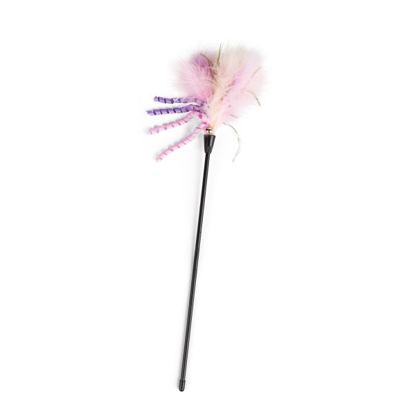 Pink Wand Cat Teaser Toy, Large