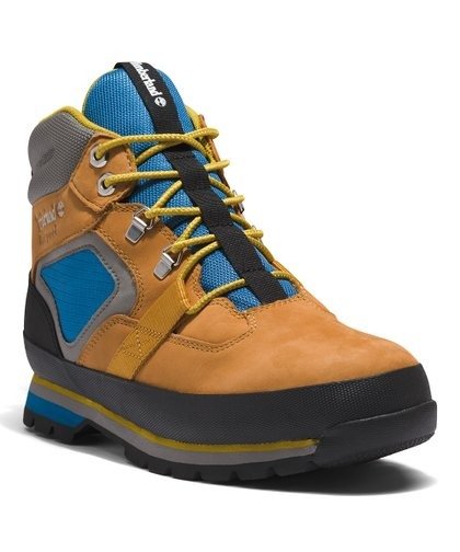 Wheat & Blue Reimagined Waterproof Euro Leather Hiking Boot - Men